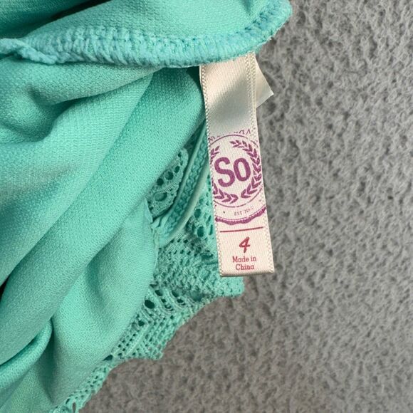 SO One Piece Swim Suit Girls 4 Green GAP Long Sleeve Rashguard Cover Up Bundle - Picture 11 of 15